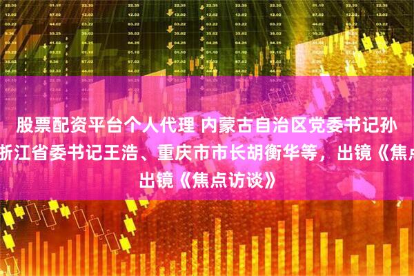 股票配资平台个人代理 内蒙古自治区党委书记孙绍骋、浙江省委书记王浩、重庆市市长胡衡华等，出镜《焦点访谈》